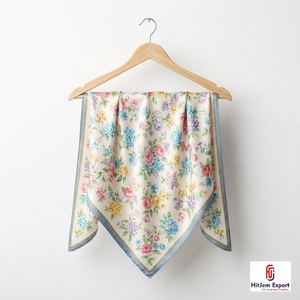 Custom Printed Short <b>Scarf</b> Fabric Premium Quality OEM ODM Private Label Textile Manufacturer Fashion Accessories Supplier Export - Product Image 5