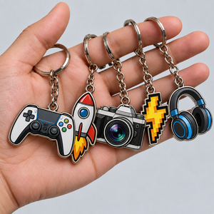 Llavero con Logotipo Personalizado, Forma Personalizada, Metal Acrílico, Artículos Promocionales para Eventos, Venta al por Mayor - Product Image 1