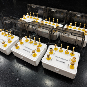 Kit de 6 instruments chirurgicaux dentaires pour lifting sinusal par abord latéral, en acier inoxydable, pour élévation du sinus maxillaire, OEM - Product Image 3