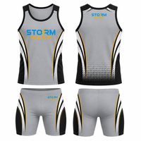 Nouvelle tenue de course à compression ultra-extensible, vêtements de course imprimés, haute visibilité, vêtements de sport, tenue d'athlétisme