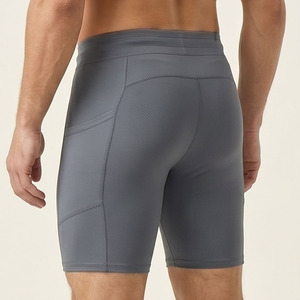 Shorts de Compresión con Cordón Ajustable Personalizados para Mujer, Pantalones Cortos de Yoga con Bolsillo, Secado Rápido, para Gimnasio, Entrenamiento, Deportivos, Ajustados - Product Image 4