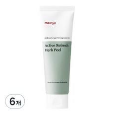 Gel Exfoliante Facial Manyo Factory Active Refresh Herb Peel 120ml, Paquete de 6 Unidades, Ingredientes Herbales con Descuento - Product Image 1