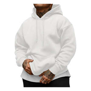 Sweat-shirts personnalisés à logo 3D les plus vendus pour hommes, tissu French Terry lourd 500 g/m², coupe ample - Product Image 1