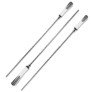 Sonda Uterina Premium Sims, Detector de Posición Uterina Graduado, Acero Inoxidable Plateado, Maleable, Ginecológico, CE ISO - Product Image 3