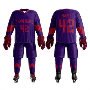 2026 New Arrival Custom Ice Hockey Jerseys OEM Factory Breathable Quick Dry Mesh Hockey Uniforms with Custom Logo Wholesale OEM - Product Image 1