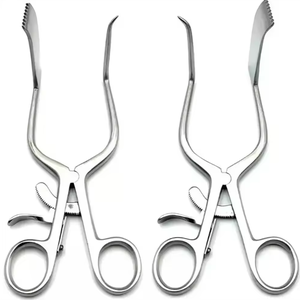 Bisagra Retractora Autoajustable de Acero Inoxidable de 200mm, Instrumento Quirúrgico Ortopédico, Tipo Clip para Maquinaria de Fuente de Alimentación para Trauma - Product Image 1