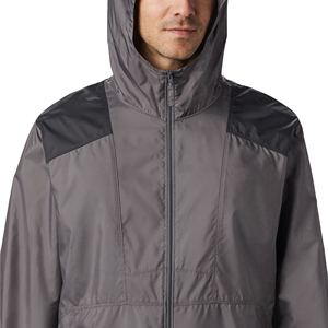 Veste coupe-vent personnalisée en matériaux variés pour homme, très vendue, doudoune épaisse matelassée - Product Image 5