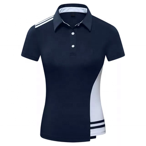 T-shirt polo oversize pour femme, haut à col décontracté de qualité supérieure pour le golf et le tennis - Product Image 3