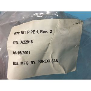 ท่อส่งน้ำ NITPIPE1, ขนาด 3 นิ้ว, SSTL, NIT PIPE 1 Rev. อุปกรณ์และชิ้นส่วนเซมิคอนดักเตอร์ระดับโลกที่เชื่อถือได้ที่ - Product Image 1