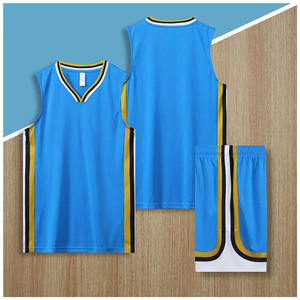 Uniformes de basketball sublimés de qualité supérieure en gros, grandes tailles, sur mesure, 100 % polyester, respirants et anti-humidité - Product Image 6