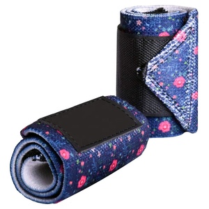 Gran oferta, correas de elevación de soporte de muñeca de gimnasio tejidas personalizadas y envolturas de correa extraíble para entrenamiento de verano levantamiento de pesas - Product Image 5