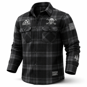Camisas de Franela Personalizadas al por Mayor con Logotipo para Pedidos al por Mayor - Fabricante y Proveedor OEM - Product Image 3
