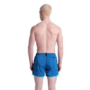 Pantalones cortos de playa de dos tonos ecológicos de estilo callejero para hombre listos para enviar, bañadores de secado rápido con impresión digital en dos colores - Product Image 2