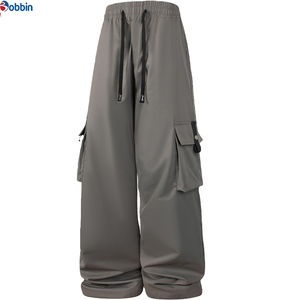 Top Trending Men's <b>Winter</b> Sport Pants Customized Mid New Style Lightweight Men's Casual Cargo Pants Elastic Waist Loose Wide Leg - Product Image 1