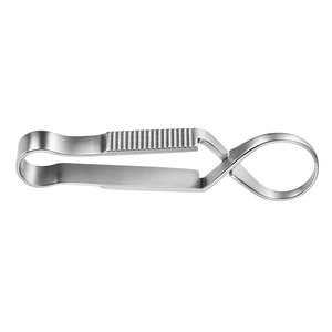Pinces chirurgicales à action croisée pour serviettes, réutilisables, en acier inoxydable, ensemble d'instruments manuels pour la fixation des draps en soins intensifs, usage clinique - Product Image 4