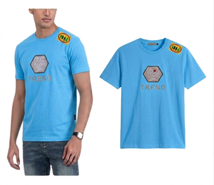 เสื้อยืดผู้ชายขายดี ผ้าฝ้าย 100% คุณภาพพรีเมียม แขนสั้น น้ำหนักเบา ไม่มีลาย สไตล์ลำลอง รับผลิตตามแบบ OEM เสื้อผ้าฤดูร้อน - Product Image 4