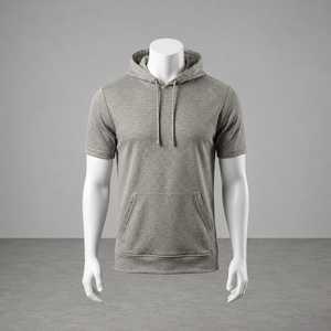 Custom Logo <b>Men</b> T Shirt <b>Hoodies</b> Windproof Hot Sale Lightweight Polyester Casual Winter OEM Service <b>Men</b> T Shirt <b>Hoodies</b> - Product Image 1