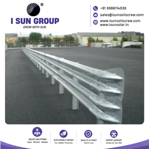 Barrera de Seguridad Anticollisiones para Carreteras, Amortiguador de Impactos de Acero para Protección de Tráfico en Carreteras - Product Image 6