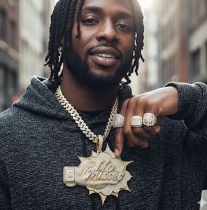 Pendentif de bijoux hip-hop moderne pour un style streetwear, conçu pour les tenues streetwear, provenant d'un exportateur indien, au meilleur prix et de qualité supérieure. - Product Image 2