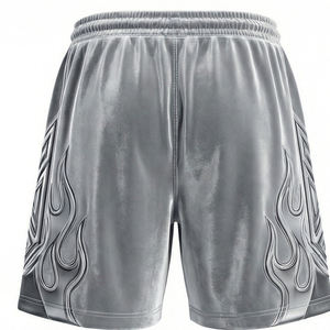 Pantalones Cortos de Diseñador para Hombre, Estilo Urbano, de Terciopelo, con Logotipo de Cristal, Moda de Verano, Estilo Americano y Europeo, Pantalones Cortos Maluza Ace Premium Fit Elite - Product Image 3