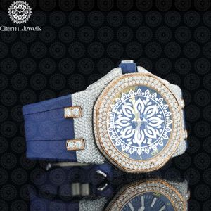 Reloj de Lujo Charm Jewells para Hombre, de Acero Inoxidable, Esfera de 40 mm, Correa de 20 mm, Movimiento Mecánico, Resistente al Agua 10 Bar, Fecha Automática - Product Image 2