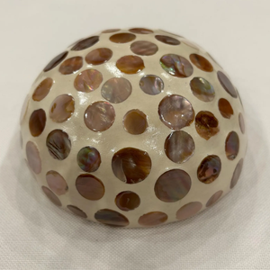 ชามเปลือกมะพร้าวพรีเมียม ประดับมุกเปลือกหอย งานฝีมือลายเปลือกหอยธรรมชาติ ขายส่ง ของตกแต่งบ้าน - Product Image 2
