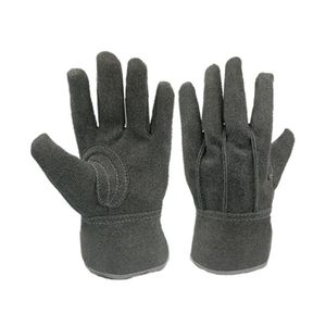 Gants de travail robustes en cuir microfibre avec renfort de pouce Keystone, rembourrage renforcé, couture dorsale et manchette en PU pour usage industriel - Product Image 1