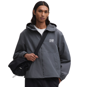 Veste coupe-vent en nylon imperméable personnalisée, légère, à capuche, pour l'extérieur, coupe-vent, vêtements décontractés streetwear, OEM - Product Image 1