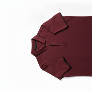 Polo de Algodón Piqué con Logotipo Bordado Personalizado en la Parte Delantera, Manga Corta, Color Sólido, Casual, Transpirable - Product Image 4