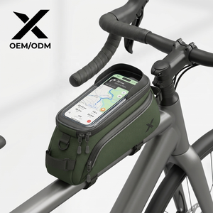 X 2L Waterproof Bicycle Top Tube Bag Phone Holder | OEM/ODM Custom Logo Aerodynamic Gravel Road Bike - Product Image 4