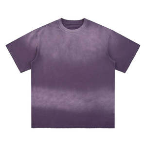 Camiseta con efecto acid wash 100% algodón, camisetas para hombre, unisex, oversize, camiseta con efecto acid wash - Product Image 6