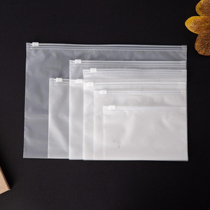 Printed Multi-Color Customizable Matte Clear Moisture Proof <b>PVC</b> Zipper Plain Bag <b>Clothes</b> Waterproof Portable - Product Image 6