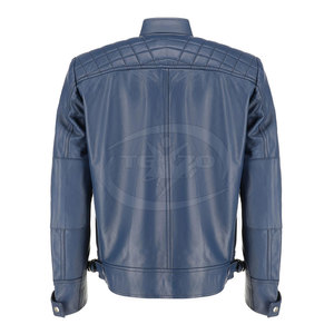 Custom Made Men's Casual <b>Leather</b> Jacket-<b>High</b> Quality Winter <b>Top</b> with Front Logo OEM Service Custom Colors & Sizes - Product Image 2