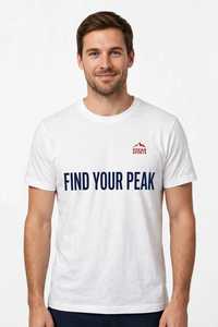 Camiseta de Poliéster Transpirable Blanca para Hombre, Manga Corta, Cuello Redondo, con Estampado de Letras, Corte Regular, Informal - Product Image 5