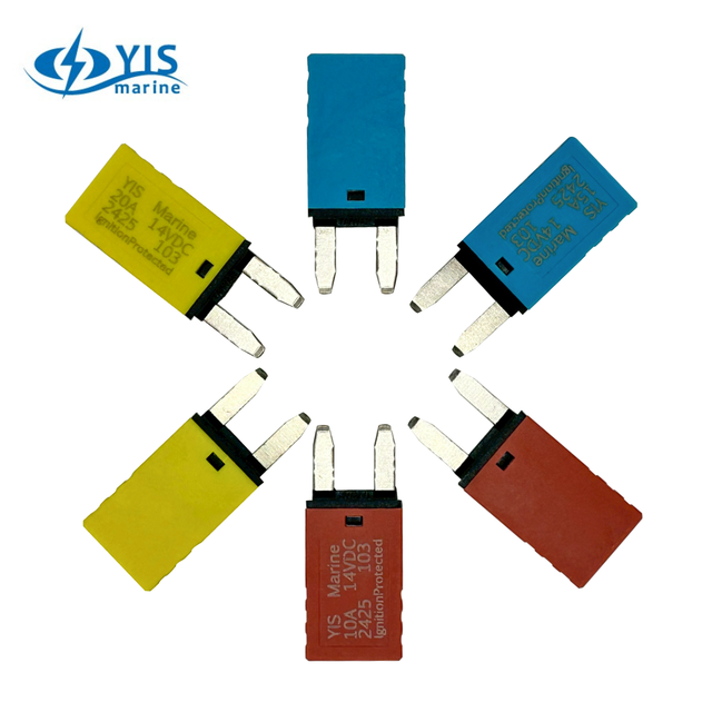 10A 15A 20A Auto Reset Ignition Protected Mini Blade Fuse for Yacht