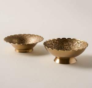 Pot de rangement pour fruits secs en laiton finition antique avec couvercle, boîte à bonbons en métal multi-usages pour hôtel, restaurant - Product Image 4