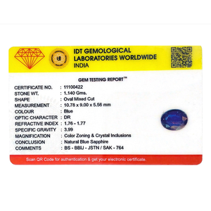AAA Grade 5.7 Carat Natural Sky Blue Sapphire Loose Gemstone 20mm for Fine Jewelry - Product Image 4