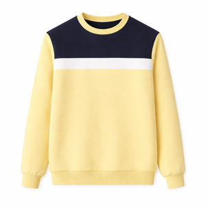 ผู้ผลิตเสื้อสเวตเชิ้ตผ้าฝ้ายฟลีซแท้ 100% แบบสั่งทำพิเศษ OEM สไตล์วินเทจลำลอง คอกลม สำหรับฤดูหนาว เสื้อผ้าสตรีทแวร์สำหรับทุกเพศ รับผลิตแบรนด์ส่วนตัว - Product Image 4