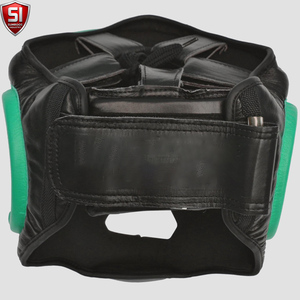 Best Quality Cowhide Leather MMA <b>Dummy</b> Head Guard Sparring Helmet Protector Protective Gear for Boxing and Fighting - Product Image 5