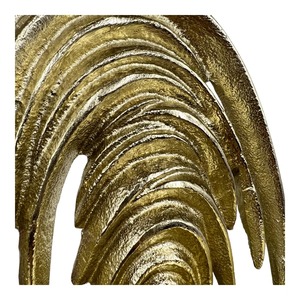 Bol décoratif sur piédestal, idéal pour les buffets d'hôtel, la présentation élégante et la mise en valeur des plats, provenant d'Inde. - Product Image 5