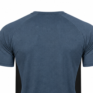 Ensemble de vêtements de sport pour hommes, t-shirt de course à pied et short athlétique, vêtements de sport pour la salle de sport, légers, respirants, séchage rapide, maille, été - Product Image 5