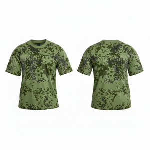 T-shirt à manches courtes en camouflage numérique personnalisé de qualité supérieure, vêtements de sport décontractés pour l'extérieur, respirant, col rond - Product Image 5