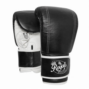 Heavy <b>Bag</b> Mitts <b>For</b> <b>Punching</b> Kickboxing Half Finger Boxing Gloves Real Cowhide Leather - Product Image 1