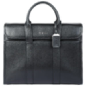 Stylish Modern Office <b>Briefcase</b> SAKOS Smart Compact <b>Leather</b> Material Handle Closure Waterproof - Product Image 1