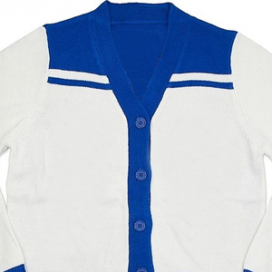 Cárdigan de Punto para Mujer Zeta Phi Beta, Color Sólido, Manga Larga, Cuello en V, Botones al Frente, Transpirable, Bordado Vintage, Ropa de Invierno - Product Image 3