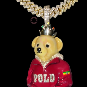 Colgantes y Dijes de Plata 925 con Diseño de Perro Caballero, Moissanita VVS D Iced Out, Joyería Fina, Certificado GRA, Letra Personalizada, Estilo Hip Hop - Product Image 1