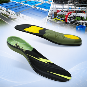 Orthopedic Flat Feet Arch <b>Support</b> Insoles for Work Boots Plantar Fasciitis Shoe Inserts with Deep <b>Heel</b> Cup - Product Image 1