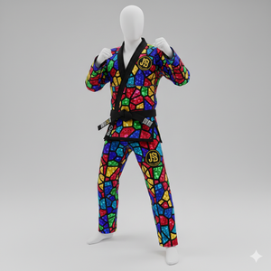 Uniforme de Jiu Jitsu Brasileño Premium 100% Algodón, Tejido Perla, Kimono BJJ Duradero y Ajustado para Hombres y Mujeres, Entrenamiento y Competencia, OEM - Product Image 1