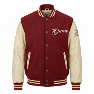 Vêtements d'extérieur de style américain haut de gamme en tissu polaire avec manches contrastées, streetwear tendance - Product Image 1