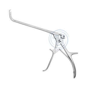 DADDY D PRO Morsure Poinçon Sinus Réversible 90 Angle Footplate 150mm & 240mm Arbre ENT Instrument Chirurgical CE ISO Certifié - Product Image 1